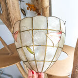 Mother-of-pearl wall lamp
