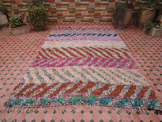 Carpet boucherouite 237 x 154 cm