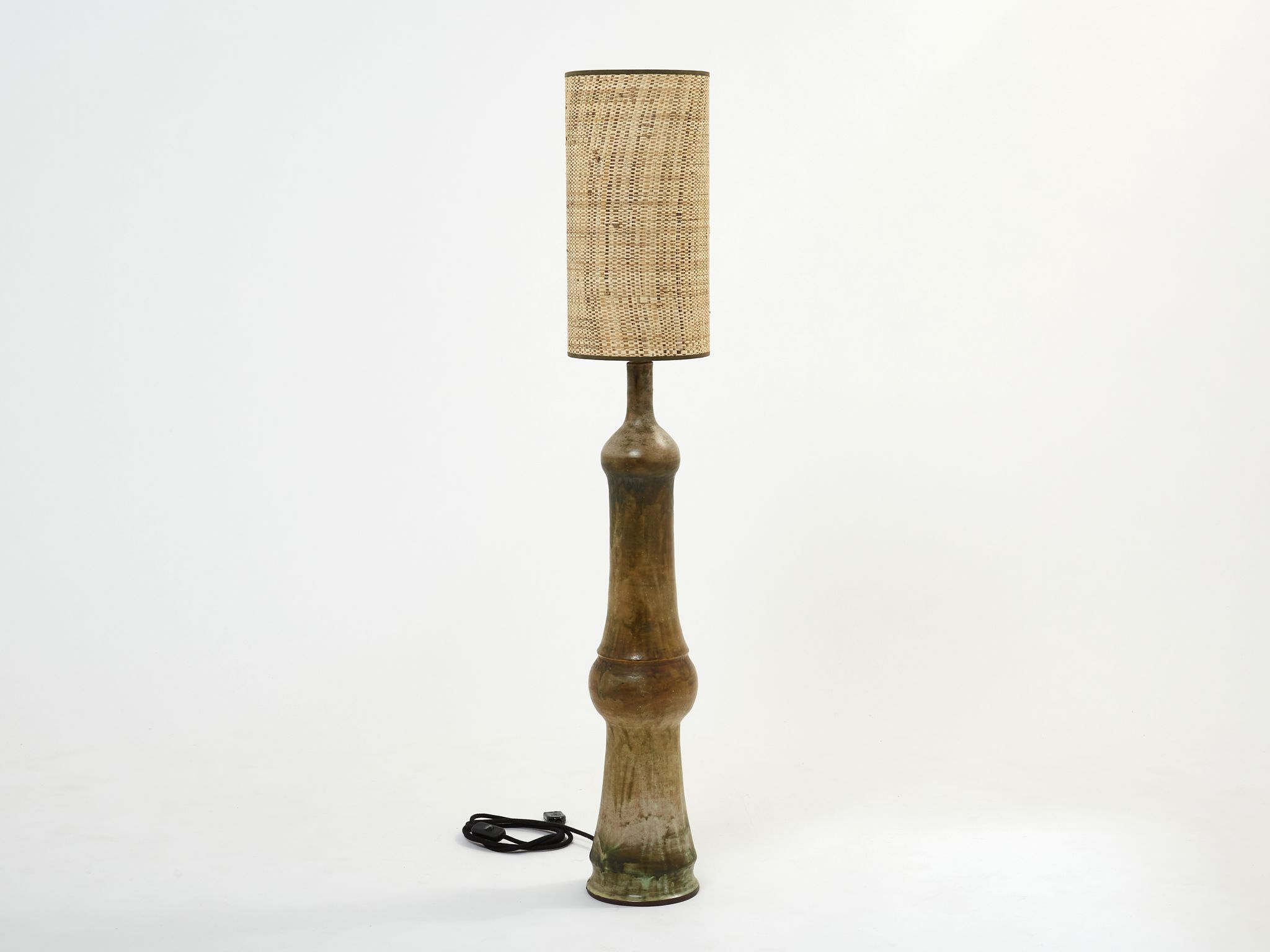 Lampe en céramique vers 1970