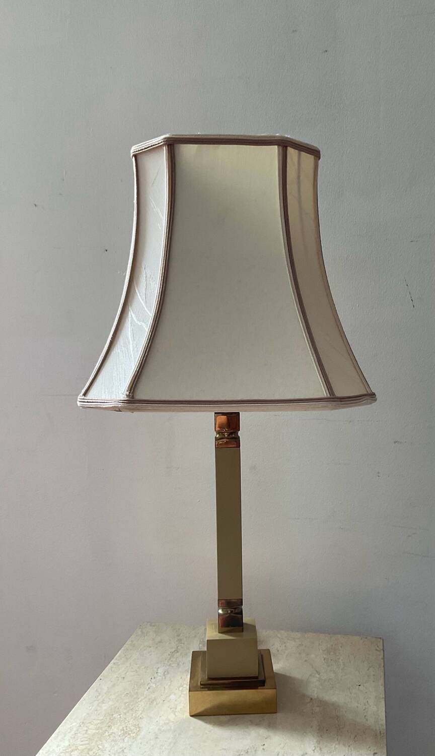 Brass lamp from the 70s