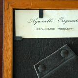 2 aquarelles Jean-Marie Misslen