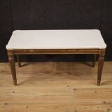 Table basse avec plateau en marbre, 20e siècle