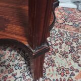 Art Nouveau marquetry pedestal table
