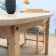Table à manger en chêne