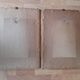 Set of 2 golden frames old engraving "Petit courier des Dames" "journal des Demoiselles"