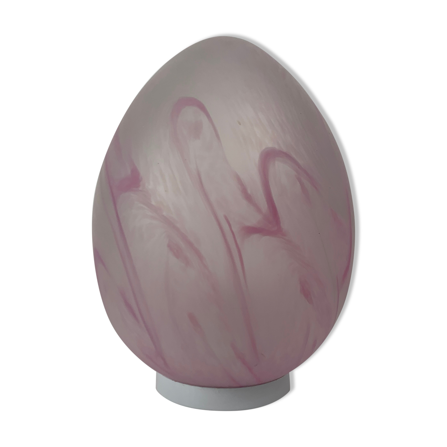 Vianne France blown glass Egg lamp XXL