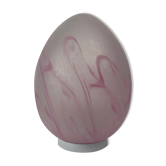 Vianne France blown glass Egg lamp XXL
