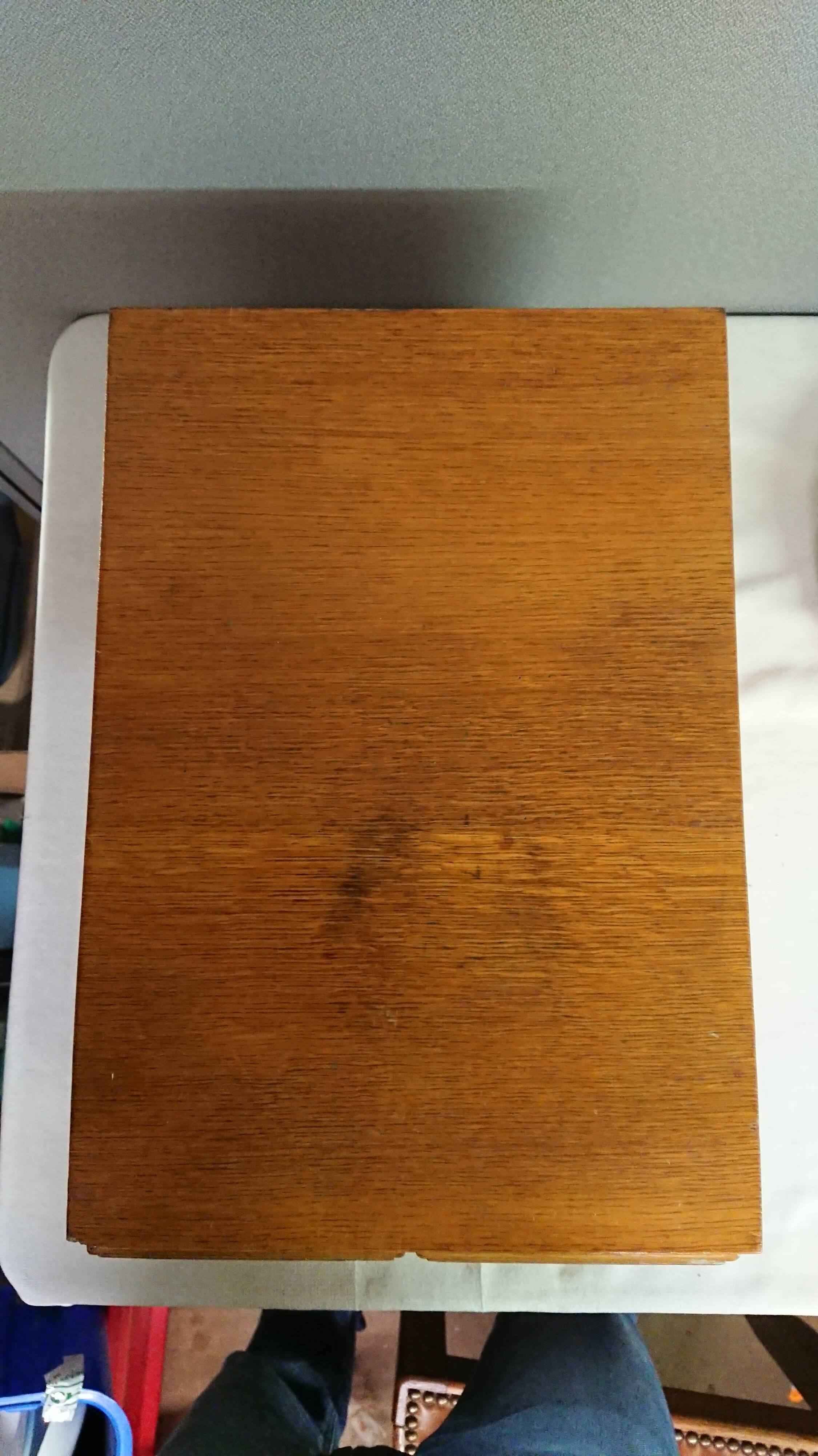 Ancien classeur en bois