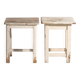 Antique pine bedside tables – Central Europe, circa 1940 #12