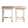 Antique pine bedside tables – Central Europe, circa 1940 #12