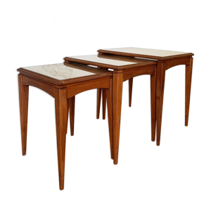 tables gigognes en teck