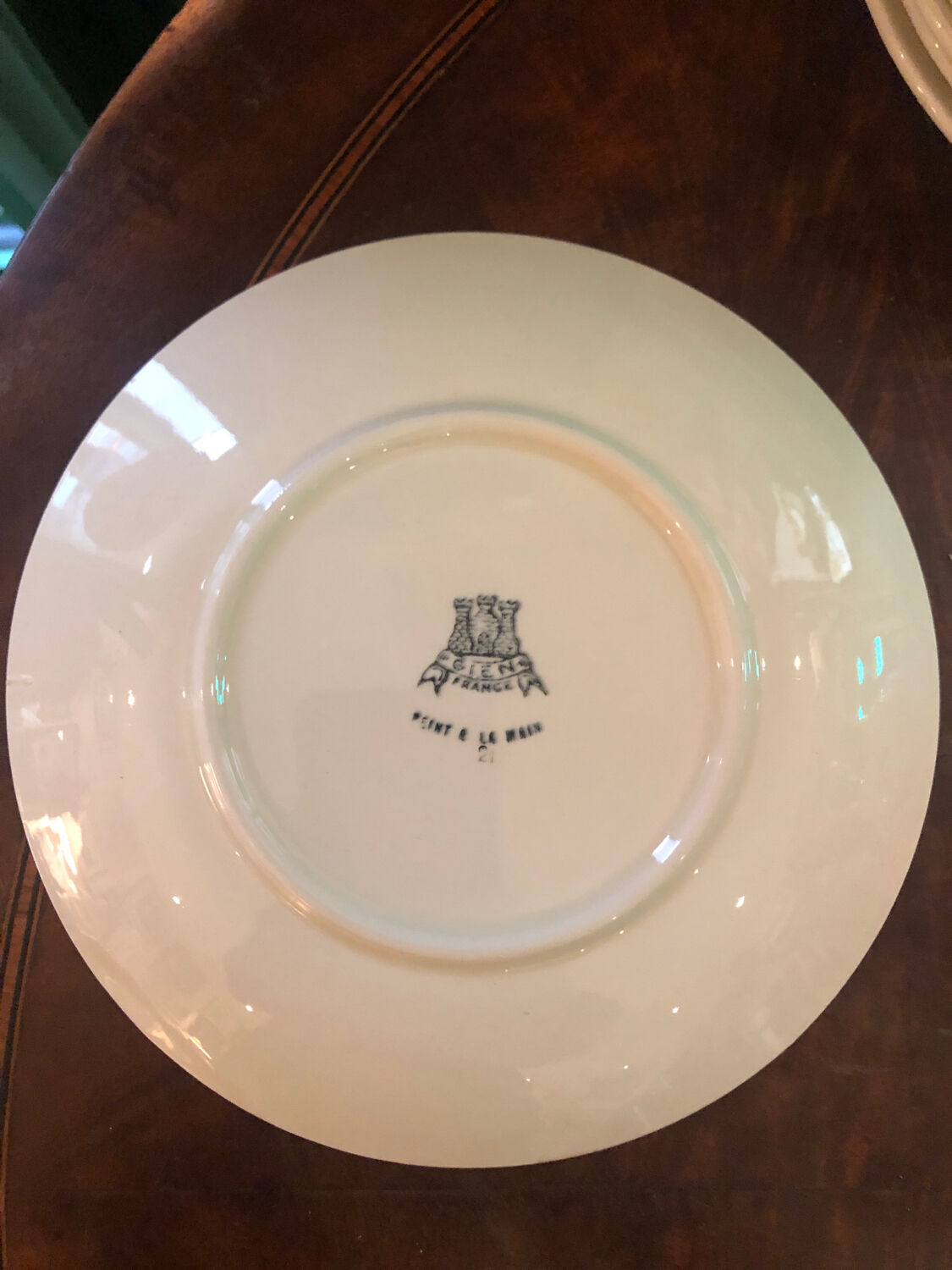 Set of 6 plates in vintage Gien