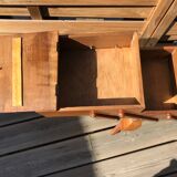 Travailleuse art deco en bois