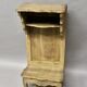Blonde walnut stool