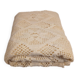 2 antique crocheted bedspreads