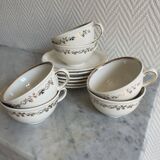Set of six Villeroy and Boch cups