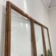 Art Deco Brasserie Screen in Wood and Glass