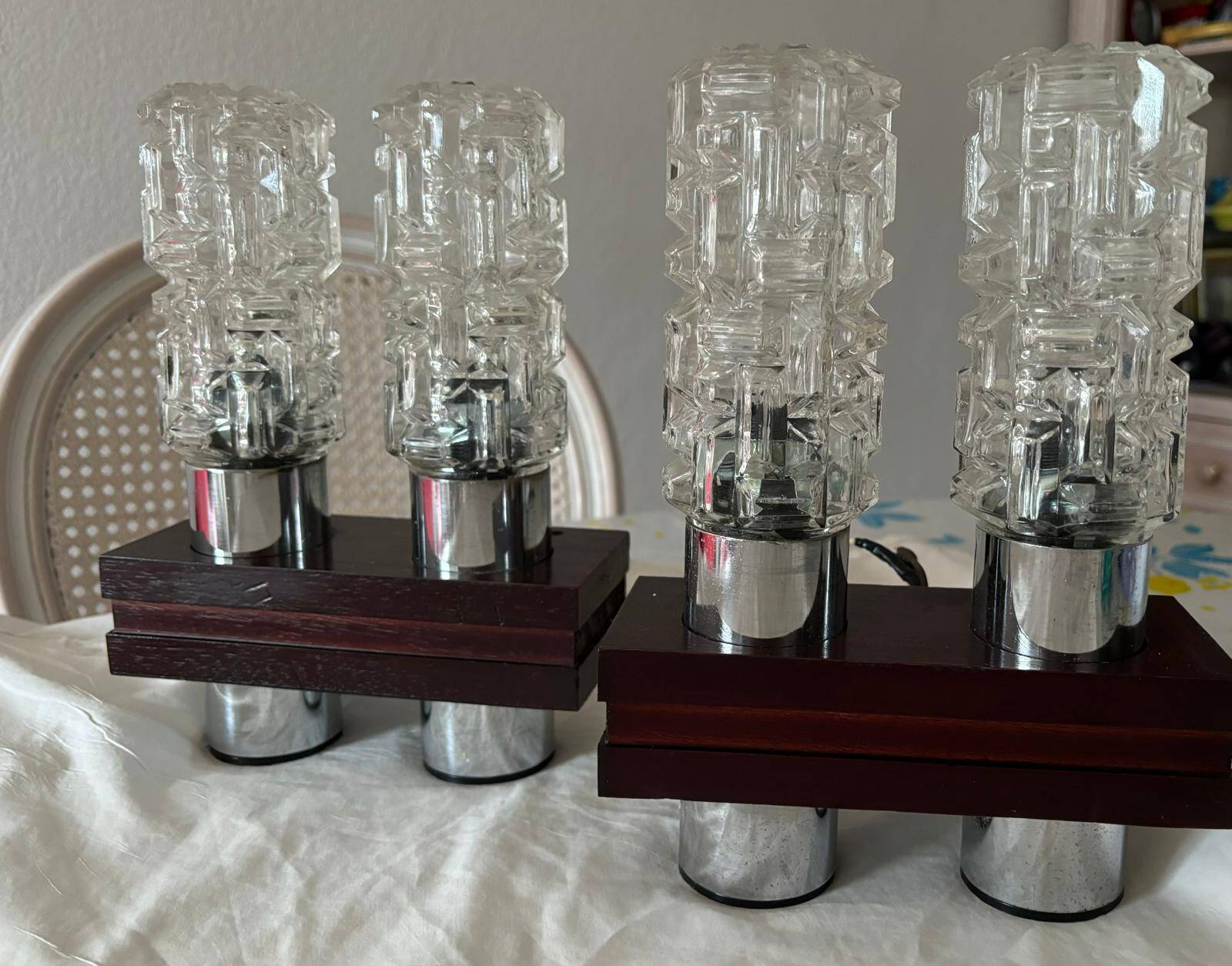 Pair of wall lights by Targetti Sankey