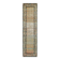 Tapis coureur vintage turc Oushak fait à la main en laine et coton orange 82x311