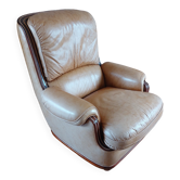 leather armchair