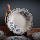 Set 6 hollow plates regency