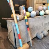 Old croquet game