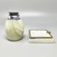 1960s Mid-Century Modern Italian Onyx Smoking Set with Table Lighter & Asht