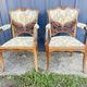 Paire de fauteuils et paire de chaises Art Nouveau