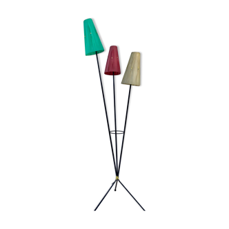 Lampadaire tripode années 50