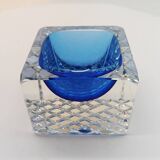 1960s Square Ashtray or Catch-all in Murano Glass by Mandruzzato.