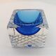 1960s Square Ashtray or Catch-all in Murano Glass by Mandruzzato.