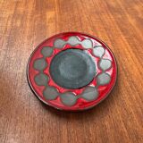 Wall plate in ceramic from West Germany from the 1960s by Dümler & Breiden - Mid-Century Style