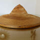 Asian braided wicker hat 70s