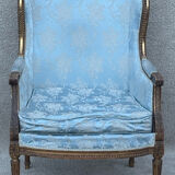 Shepherdess armchair with Louis XVI style ears
