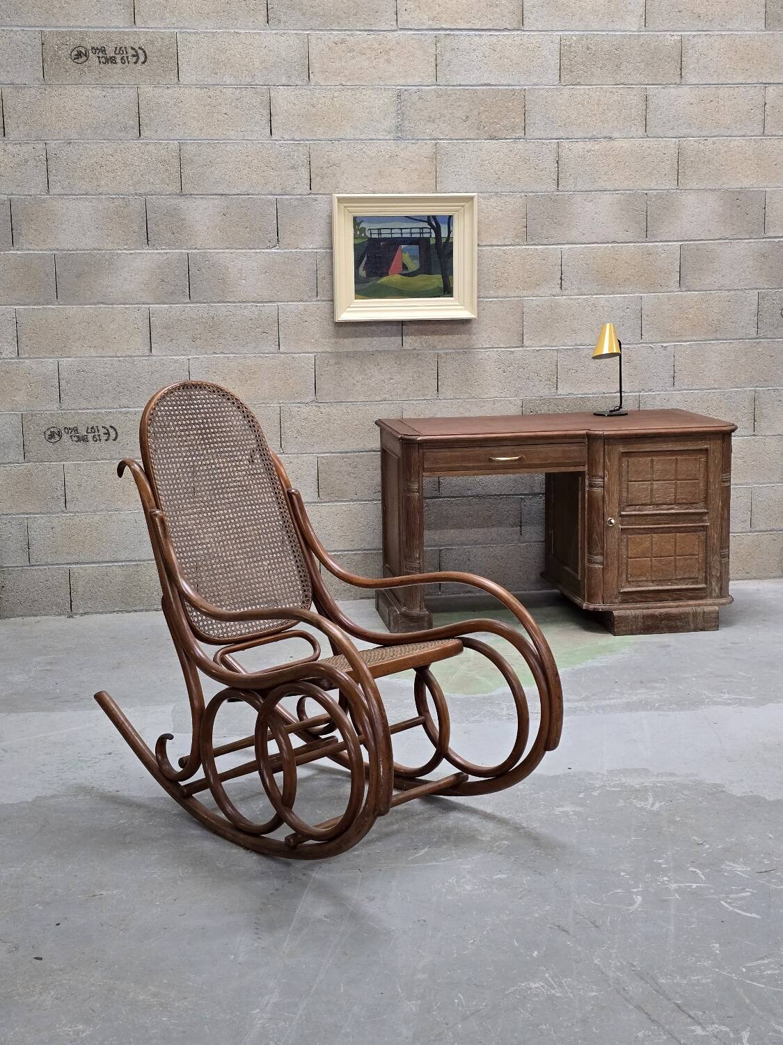Thonet rocking chair 1900