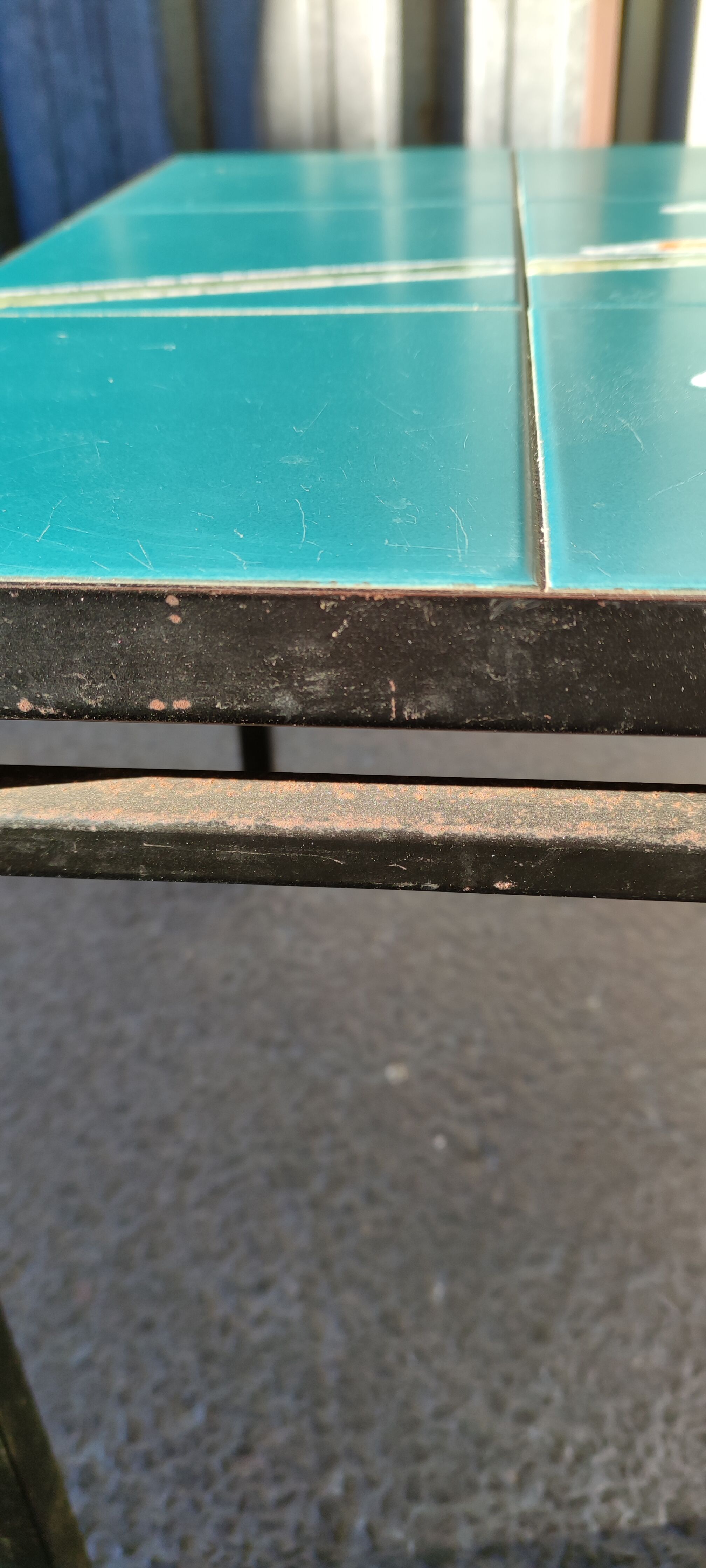 Ceramic coffee table from the 70s