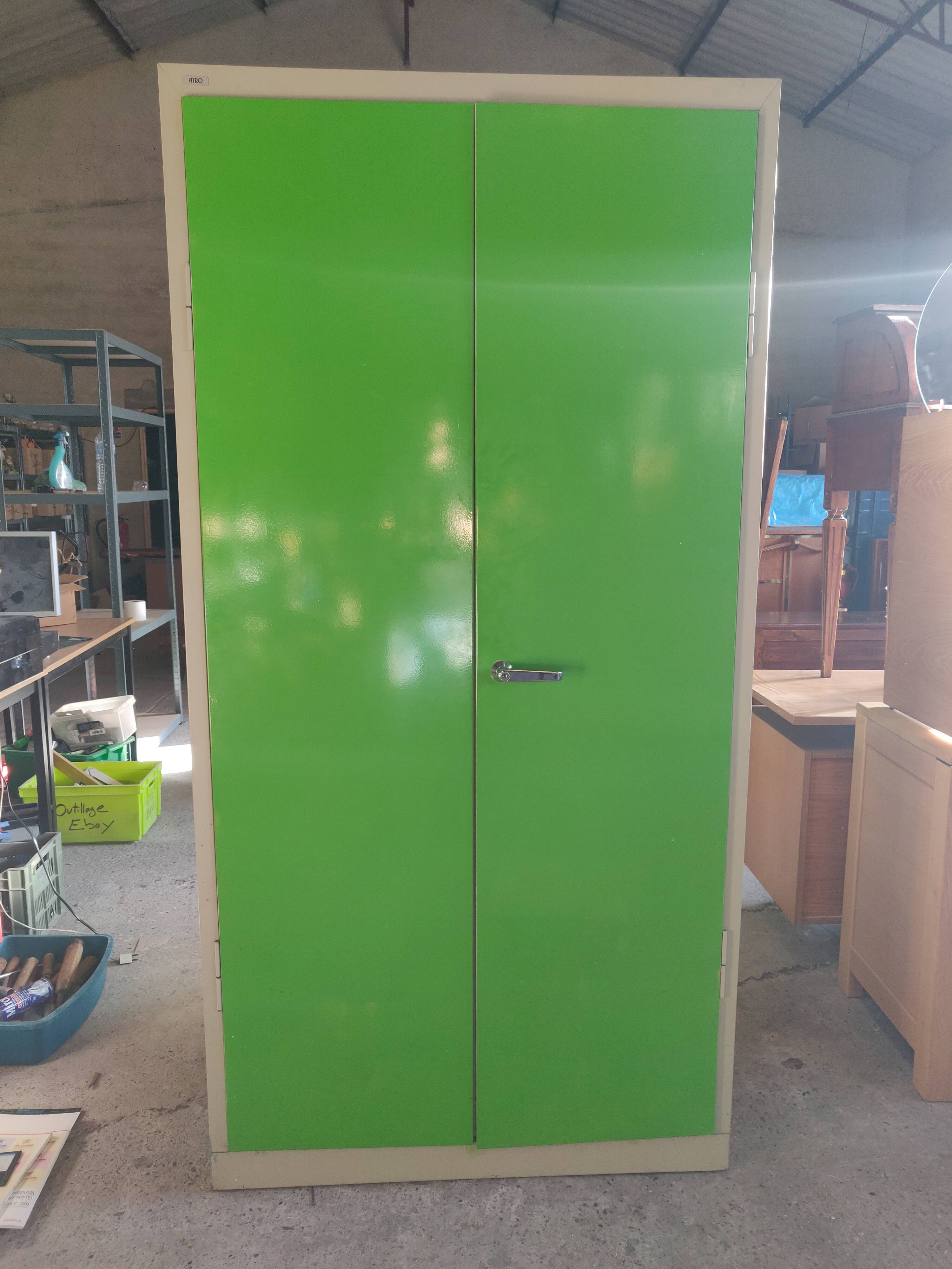 Metal cabinet industrial wardrobe