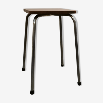 Tabouret formica vintage