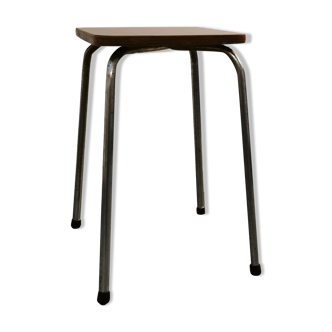 Tabouret formica vintage