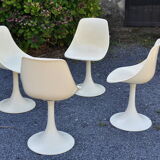 70s foot tulip chairs
