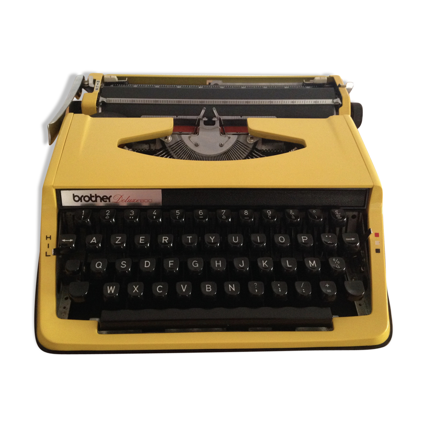 Typewriter brother 800 deluxe yellow