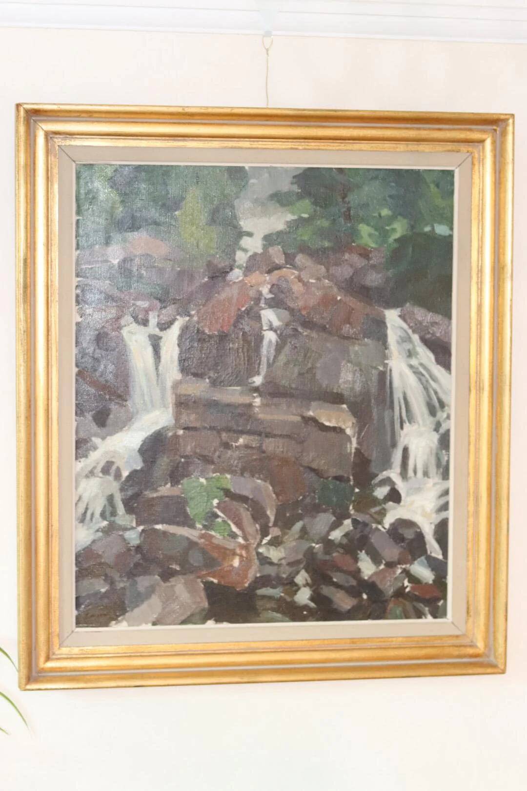 « Cascade cubiste » – Larson