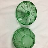 vintage colorful glass candy