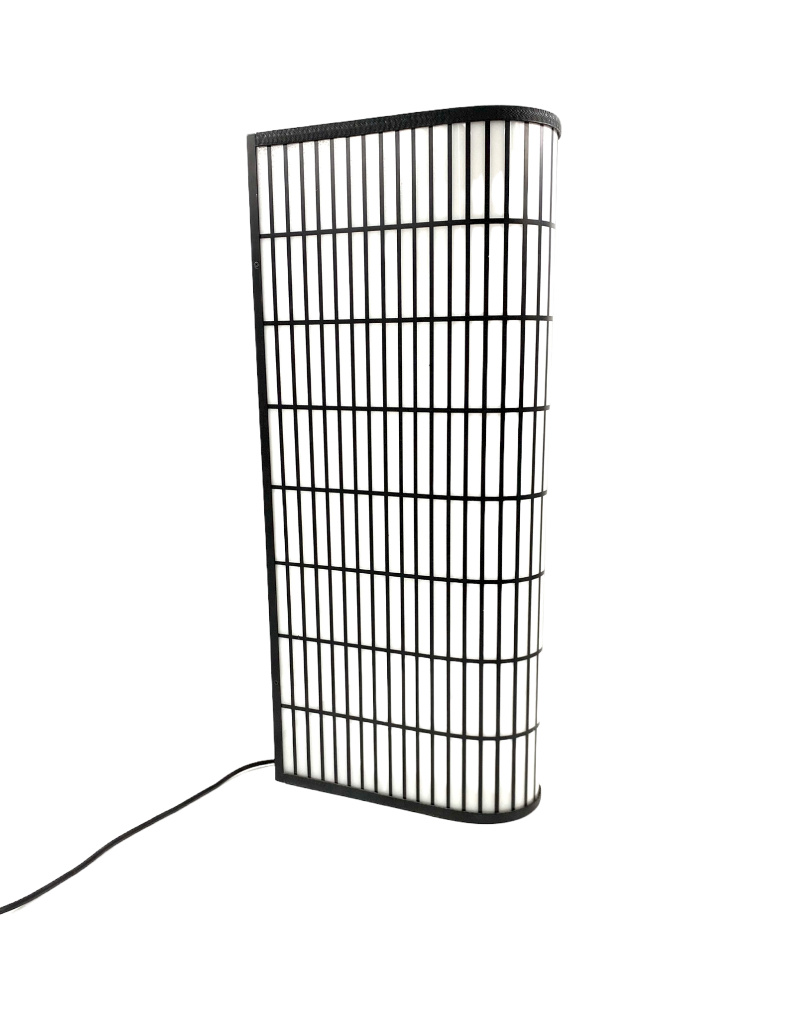 Postmodern reticulated lamp in the manner of J.Hoffman, Italy 1980s