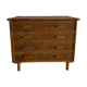 Commode  vintage en rotin et cannage
