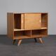 Sideboard with sliding doors, Czechoslovakia, 1960s