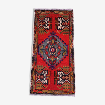 Tapis turc vintage 103x51 cm