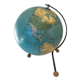 Globe terrestre tripode 1960