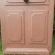 Old exterior entrance door solid H225xW86cm solid wood