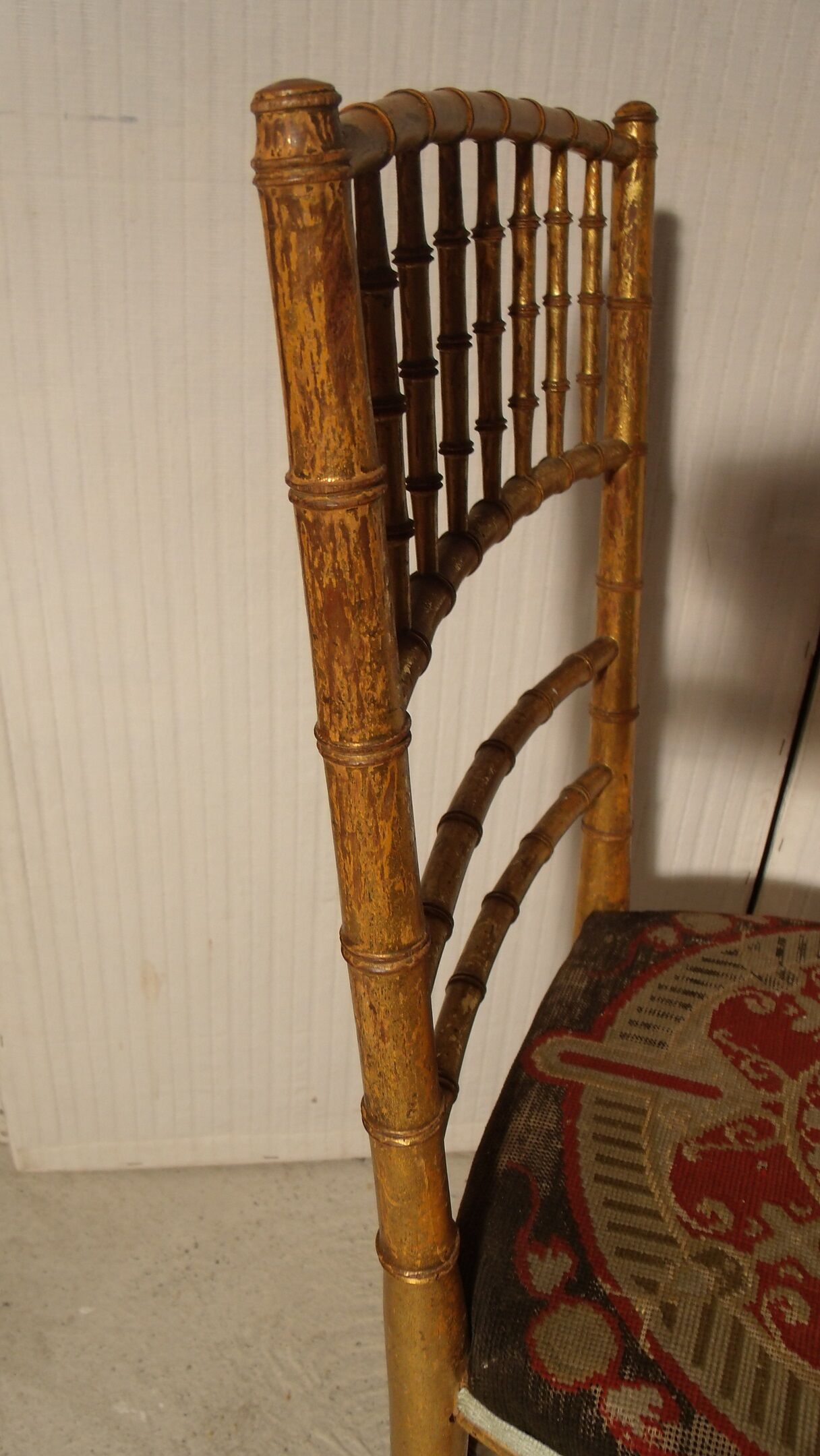 Napoleon III golden chair